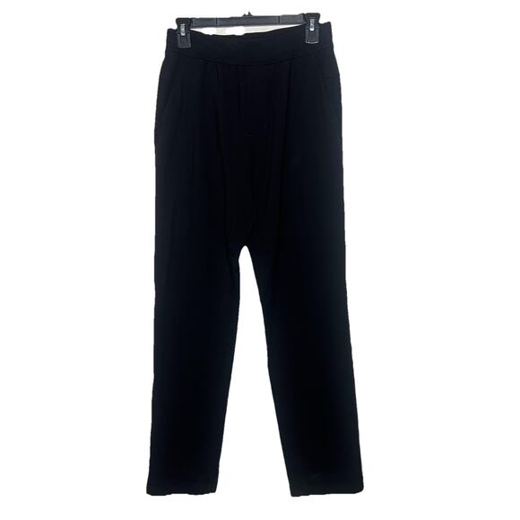 Lululemon Men's Black Sweatpants Drawstring Athleisure Sporty Outdoor Small M12 - Picture 1 of 6